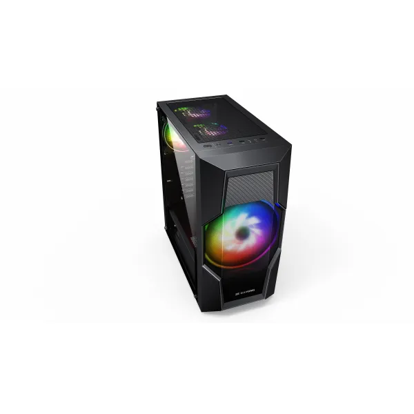 Корпус GAMING Turbo G2057B без БП, ATX, черный 2E (2E-G2057B) - Фото 1