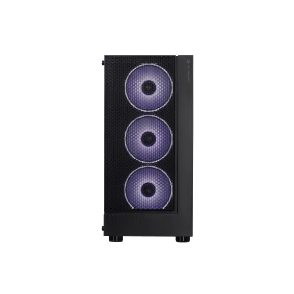 Корпус GAMING Virtus G3301 без БП, ATX, черный 2E (2E-G3301) - Фото 1