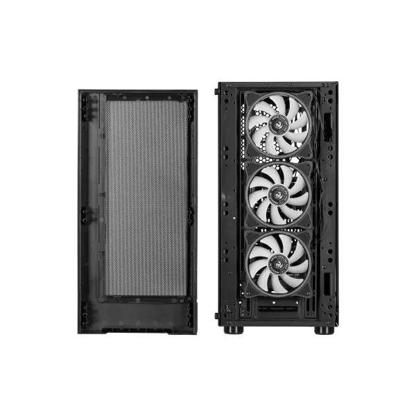 Корпус GAMING Virtus G3301 без БП, ATX, черный 2E (2E-G3301) - Фото 10