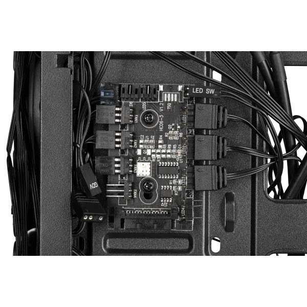 Корпус GAMING Virtus G3301 без БП, ATX, черный 2E (2E-G3301) - Фото 17