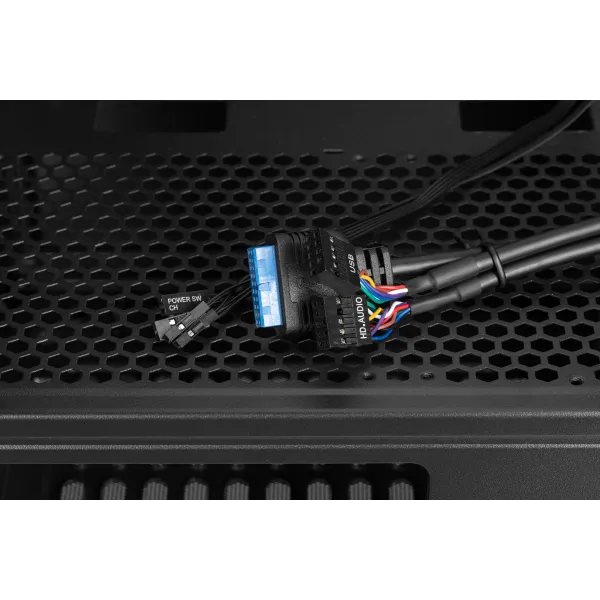 Корпус GAMING Virtus G3301 без БП, ATX, черный 2E (2E-G3301) - Фото 3