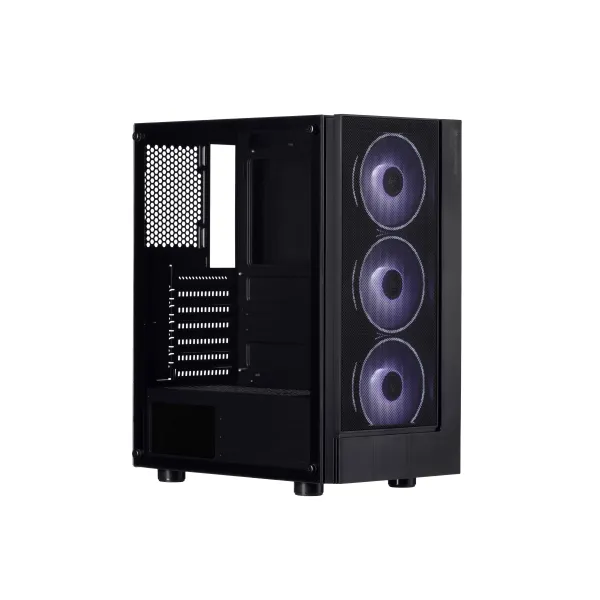 Корпус GAMING Virtus G3301 без БП, ATX, черный 2E (2E-G3301) - Фото 12