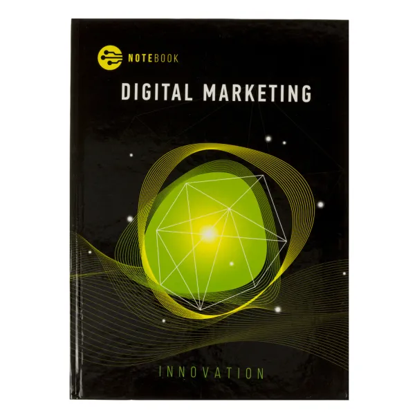 Тетрадь для записей А4, 192 л., клетка, газетка, твердая обл. Digital Marketing Mizar (ЗТП-008-МВ) - Фото 1