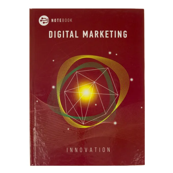 Тетрадь для записей А4, 192 л., клетка, газетка, твердая обл. Digital Marketing Mizar (ЗТП-008-МВ) - Фото 2