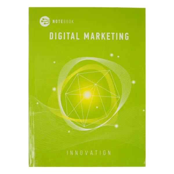 Тетрадь для записей А4, 192 л., клетка, газетка, твердая обл. Digital Marketing Mizar (ЗТП-008-МВ) - Фото 3