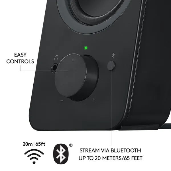 Система акустическая Z207, чёрная Logitech (980-001295) - Фото 6