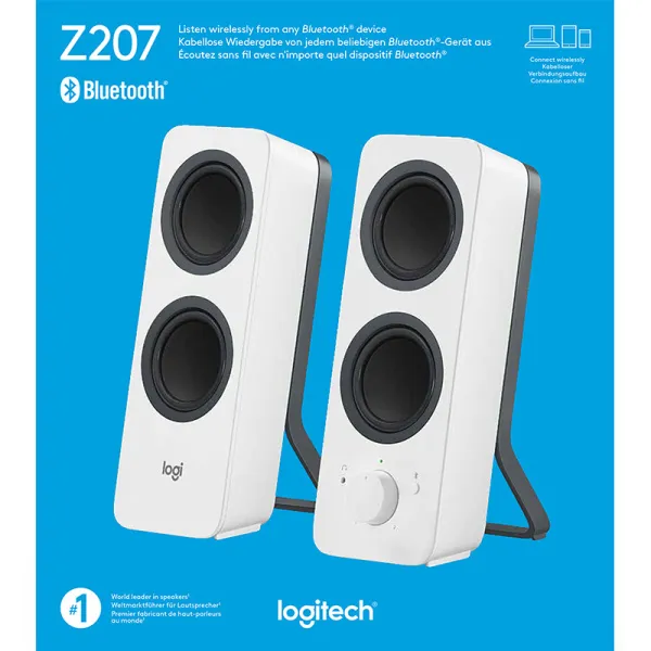 Система акустическая Z207, белая Logitech (980-001292) - Фото 1