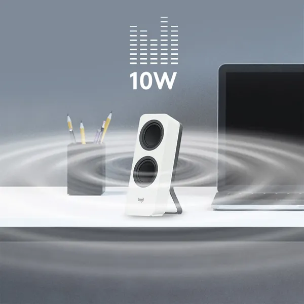 Система акустическая Z207, белая Logitech (980-001292) - Фото 5