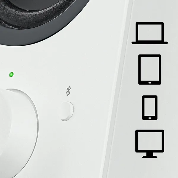Система акустическая Z207, белая Logitech (980-001292) - Фото 6