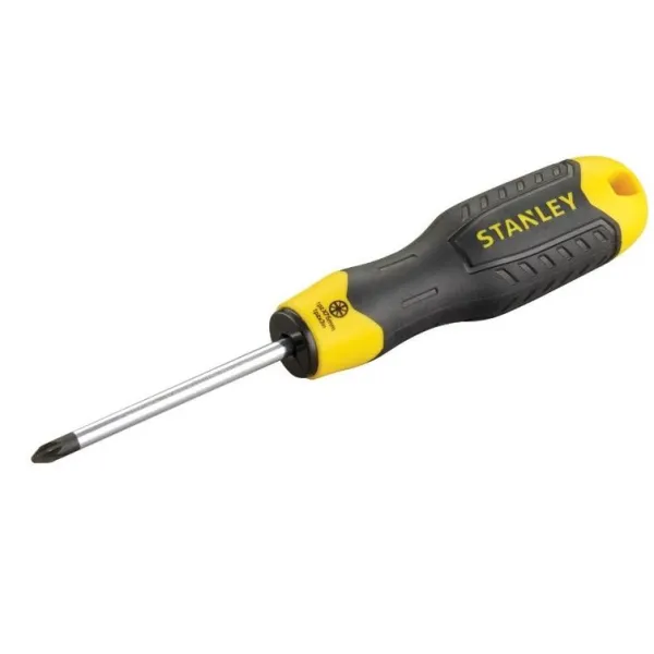 Отвертка Cushion Grip PZ 1x75 мм Stanley (0-64-955) - Фото 9