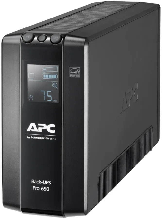 Джерело безперебійного живлення Back UPS Pro BR 650 VA, LCD APC (BR650MI) - Фото 1