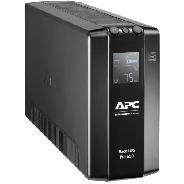 Джерело безперебійного живлення Back UPS Pro BR 650 VA, LCD APC (BR650MI) - Фото 1