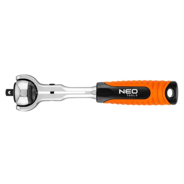 Ключ-трещотка 1/4, 360°, 72 зубца Neo Tools (08-540) - Фото 4