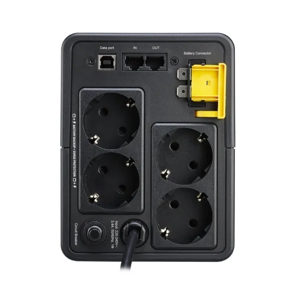 Джерело безперебійного живлення Back UPS 750 VA, Schuko APC (BX750MI-GR) - Фото 4
