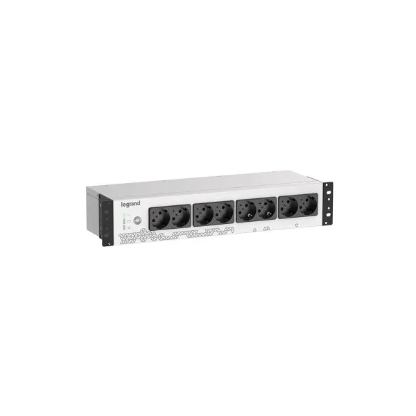 Джерело безперебійного живлення Keor PDU 800 VA/450W, 8хSchuko, USB Legrand UPS (310332) - Фото 2
