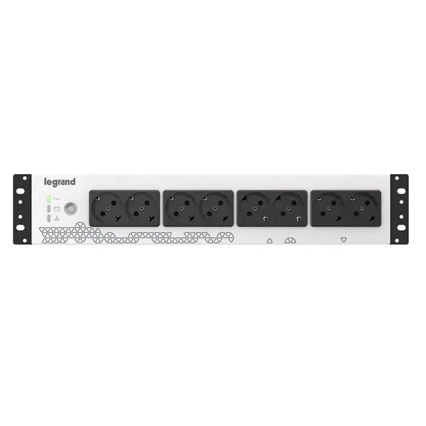 Джерело безперебійного живлення Keor PDU 800 VA/450W, 8хSchuko, USB Legrand UPS (310332) - Фото 5