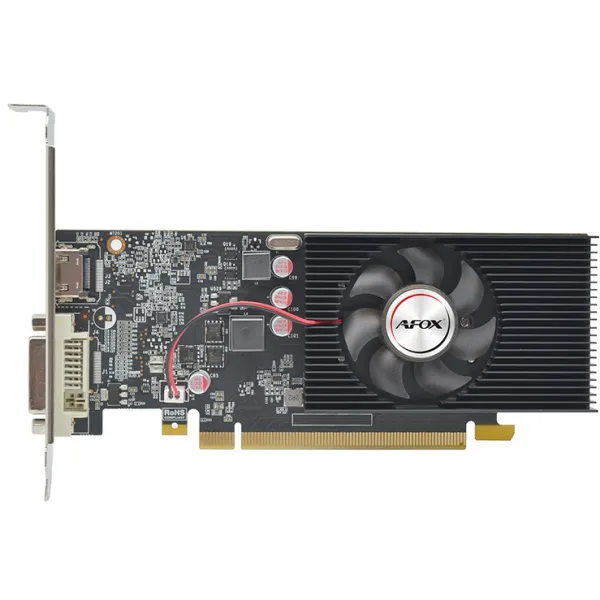 Видеокарта Geforce GT1030 2GB GDDR5 64Bit DVI, HDMI AFox (AF1030-2048D5H7) - Фото 4