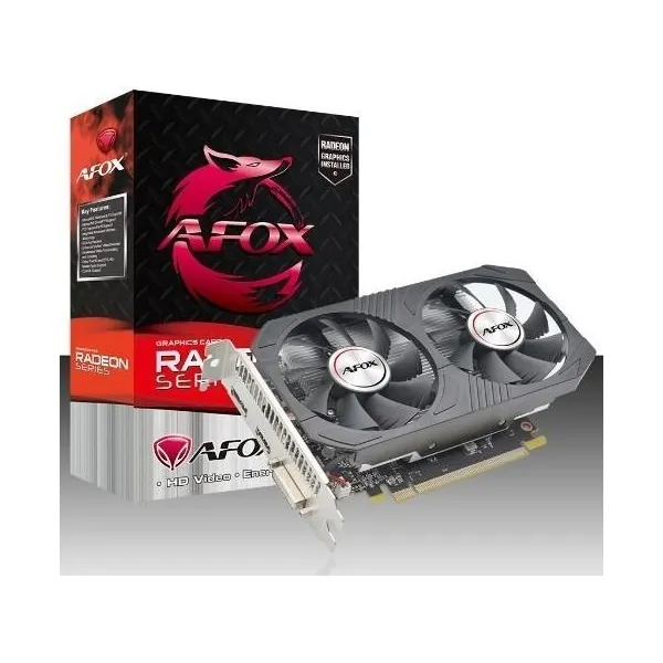 Видеокарта Radeon RX 550 4GB, GDDR5 AFox (AFRX550-4096D5H4-V6) - Фото 9
