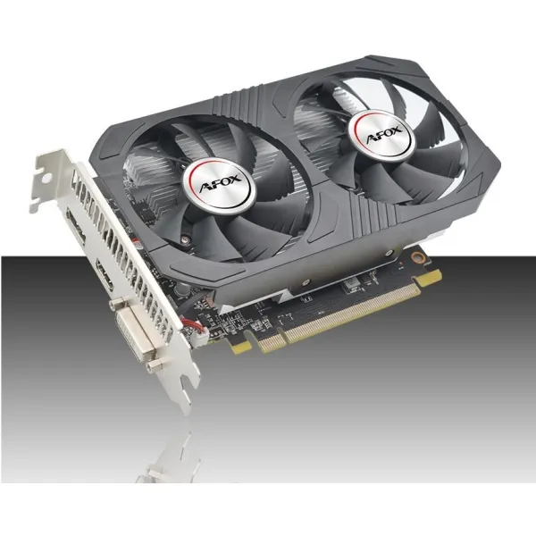 Видеокарта Radeon RX 550 4GB, GDDR5 AFox (AFRX550-4096D5H4-V6) - Фото 1