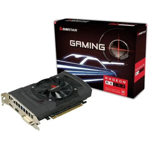 Видеокарта Radeon RX550 4GB GDDR5 Biostar (RX550-4GB)
