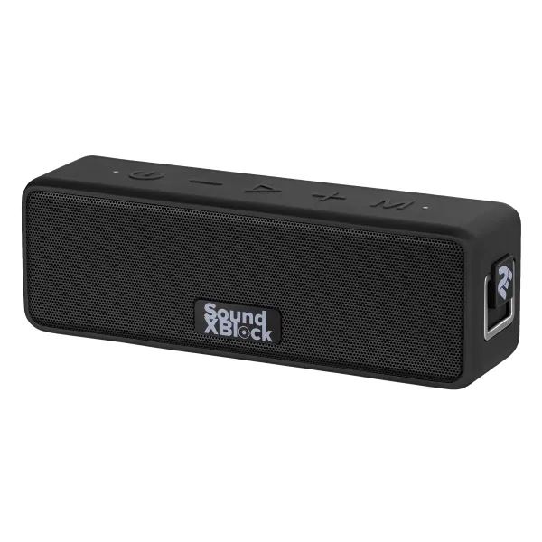 Система акустична бездротова SoundXBlock TWS, MP3, водостійка, чорна 2E (2E-BSSXBWBK) - Фото 3