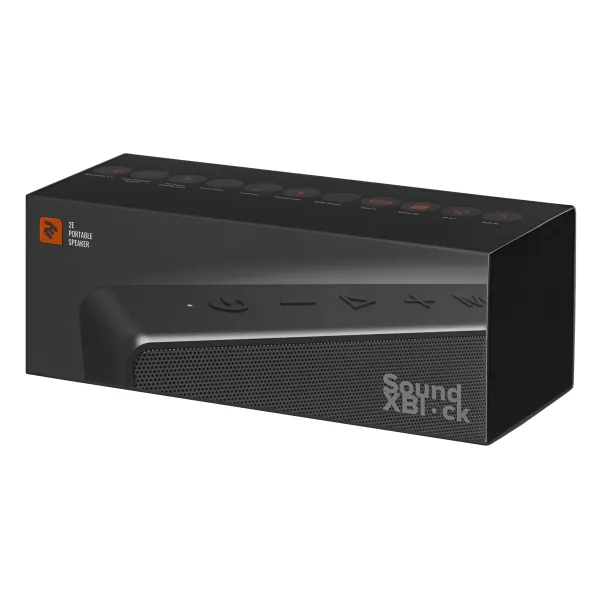 Система акустична бездротова SoundXBlock TWS, MP3, водостійка, чорна 2E (2E-BSSXBWBK) - Фото 6