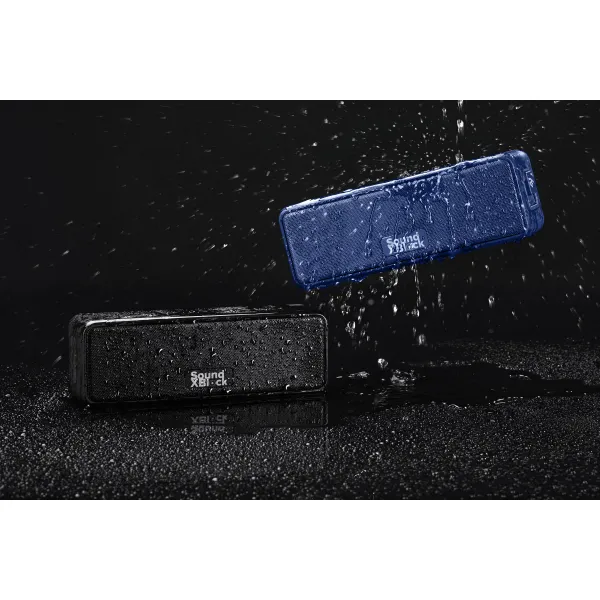 Система акустична бездротова SoundXBlock TWS, MP3, водостійка, чорна 2E (2E-BSSXBWBK) - Фото 1