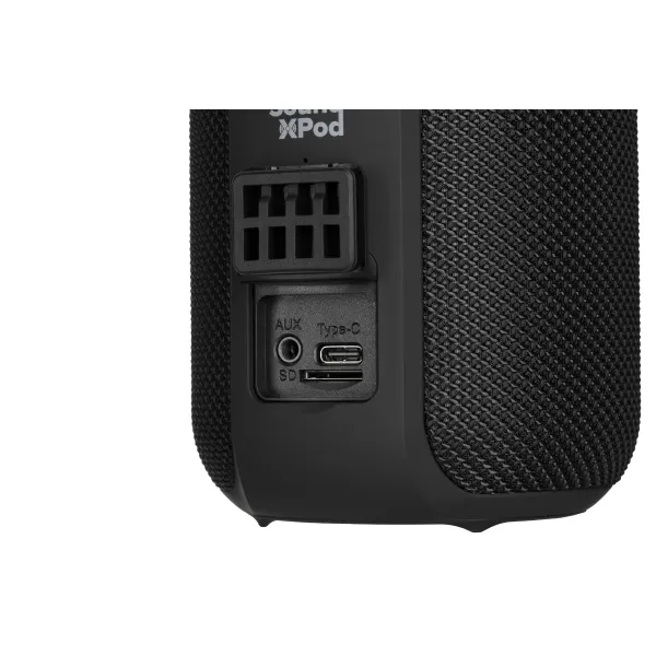 Система акустична бездротова SoundXPod TWS, MP3, водостійка, чорна 2E (2E-BSSXPWBK) - Фото 1