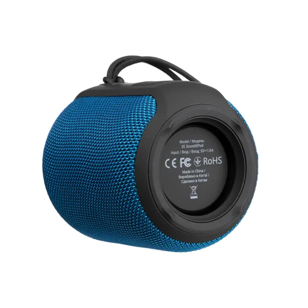 Система акустическая беспроводная SoundXPod TWS, MP3, водостойкая, синяя 2E (2E-BSSXPWBL) - Фото 2