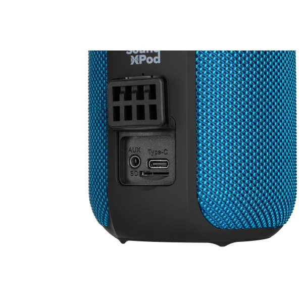 Система акустическая беспроводная SoundXPod TWS, MP3, водостойкая, синяя 2E (2E-BSSXPWBL) - Фото 5