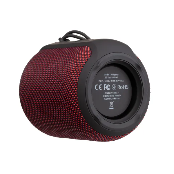 Система акустична бездротова SoundXPod TWS, MP3, водостійка, червона 2E (2E-BSSXPWRD) - Фото 2