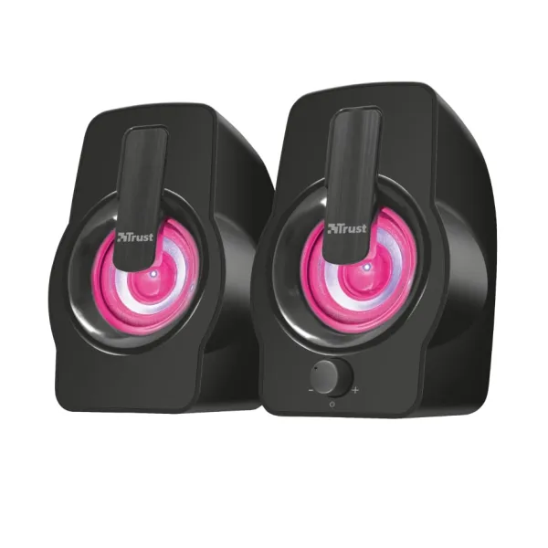 Система акустическая Gemi 2.0, USB, AUX, RGB, чёрная Trust (22948_TRUST) - Фото 4