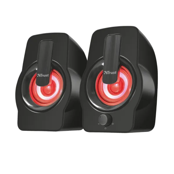 Система акустическая Gemi 2.0, USB, AUX, RGB, чёрная Trust (22948_TRUST) - Фото 8