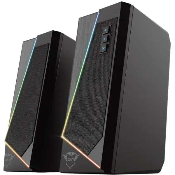 Система акустическая GXT 609 Zoxa 2.0, USB, AUX, RGB, чёрная Trust (24070_TRUST) - Фото 10