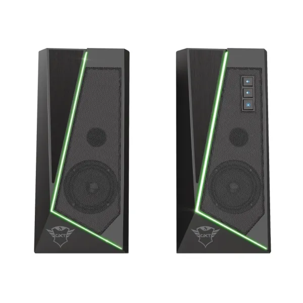 Система акустическая GXT 609 Zoxa 2.0, USB, AUX, RGB, чёрная Trust (24070_TRUST) - Фото 2