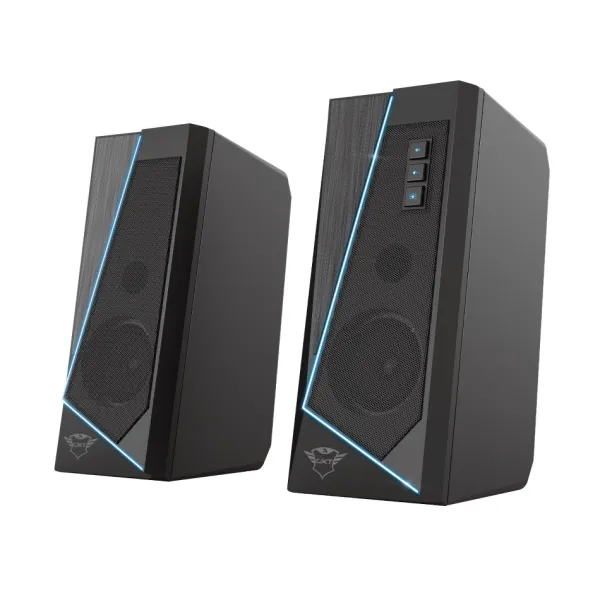 Система акустическая GXT 609 Zoxa 2.0, USB, AUX, RGB, чёрная Trust (24070_TRUST) - Фото 6