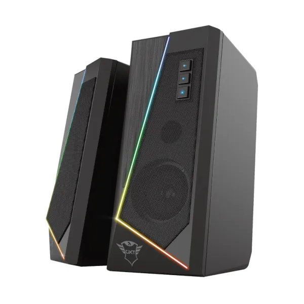 Система акустическая GXT 609 Zoxa 2.0, USB, AUX, RGB, чёрная Trust (24070_TRUST) - Фото 5
