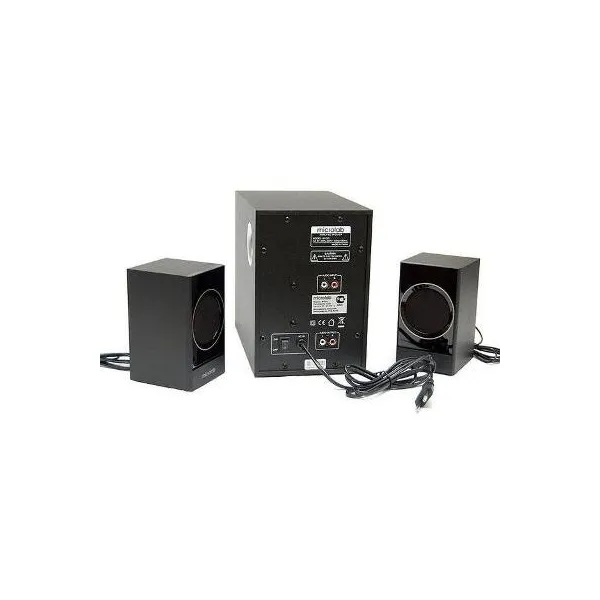 Система акустическая 2.1 17W, чёрная Microlab (M-223) - Фото 2