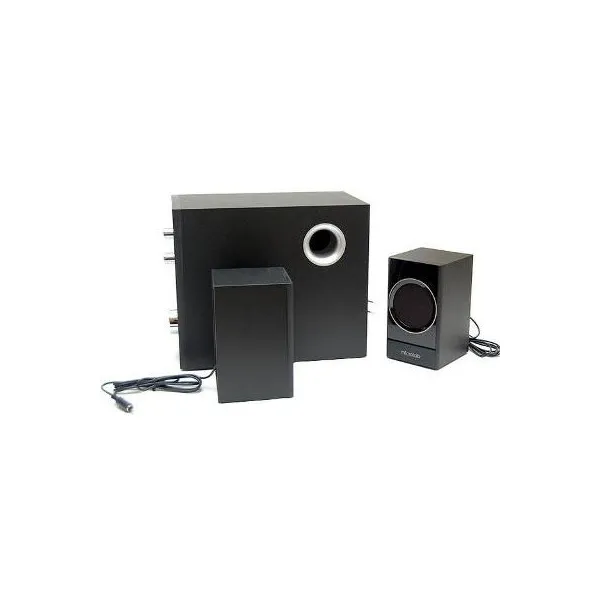 Система акустическая 2.1 17W, чёрная Microlab (M-223) - Фото 3