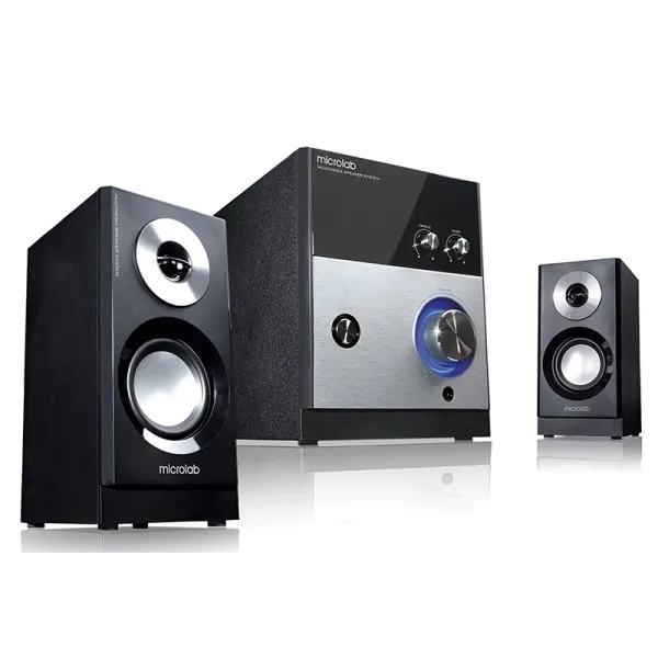 Система акустическая mini-jack, 2.1, 59W, чёрная Microlab (M-880)