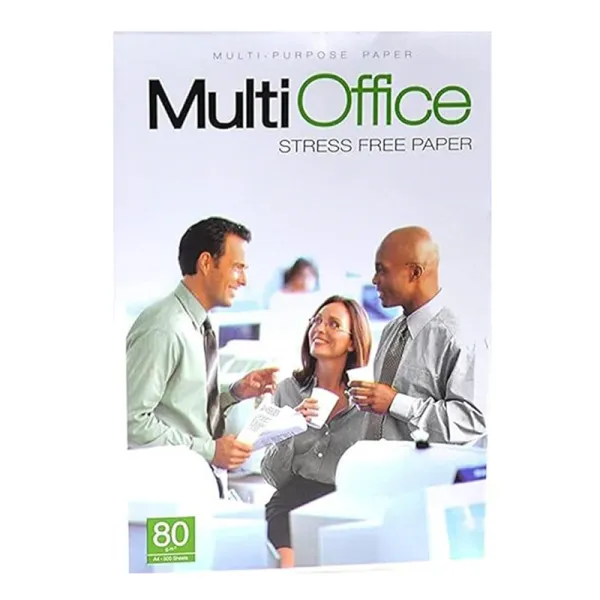 Бумага офисная А4, 80 г/м, 500 л класс В Multioffice (POF-MULT-80A4)