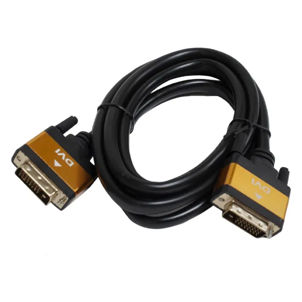 Кабель мультимедийный DVI - DVI, 24+1, вилка-вилка, 30 AWG, 1 м Patron (PN-MUL-DVI-DVI-1) - Фото 3