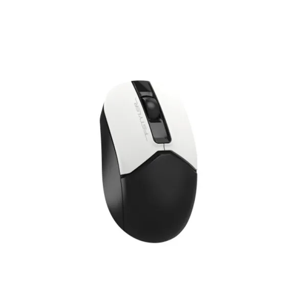 Миша USB безшумна чорна з білим Fstyler A4Tech (FG12S (Panda)) - Фото 4