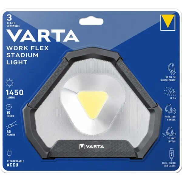 Ліхтар Work Flex Stadium Varta (18647101401) - Фото 4