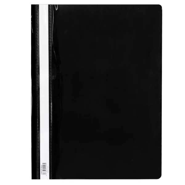 Швидкозшивач пластиковий А4, чорний H-Tone (JJ409306-black) - Фото 4