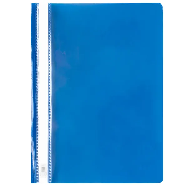 Швидкозшивач пластиковий А4, синій H-Tone (JJ409306-blue) - Фото 1