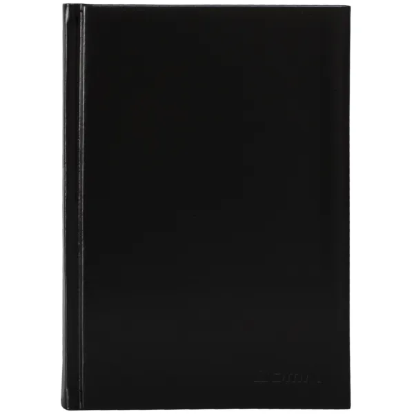 Блокнот деловой А5, искусственная кожа, 146 л, линия, черный Comix (C5803-black) - Фото 1