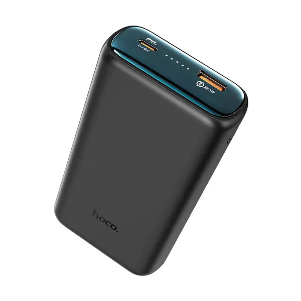 Аккумулятор внешний Power Bank 20000 mAh PD 20W+Quick Charge 3.0 (3.0A), черный Hoco (Q1A) - Фото 23
