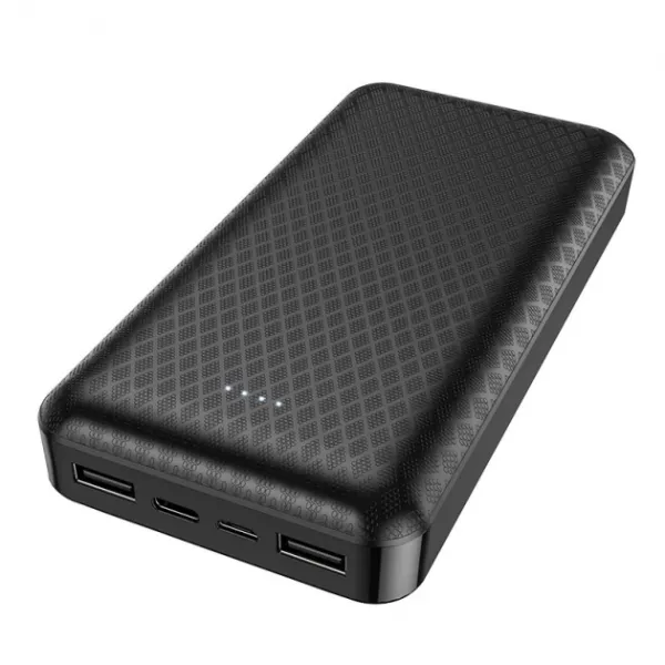 Акумулятор зовнішній Power Bank 20000 mAh, чорний Borofone (BJ3A) - Фото 5