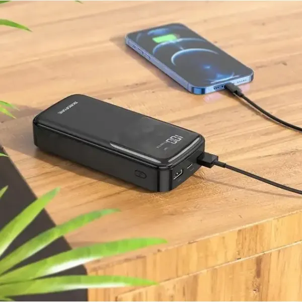 Аккумулятор внешний Power Bank 20000 mAh, черный Borofone (BJ17A) - Фото 2